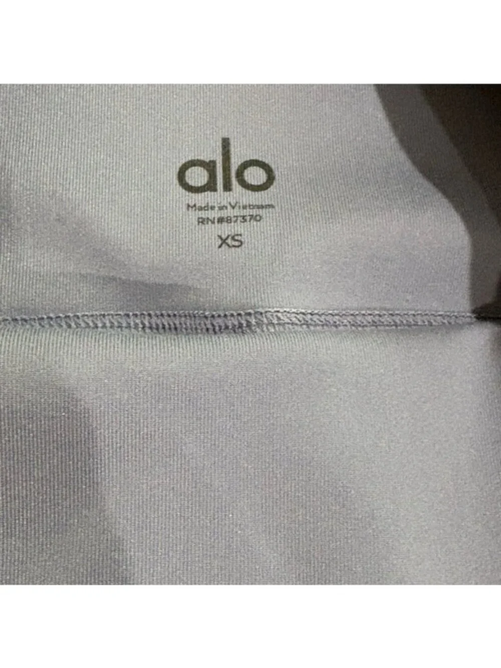 Alo Yoga 7/8 High-Waist Airbrush Leggings in Lilac Blue